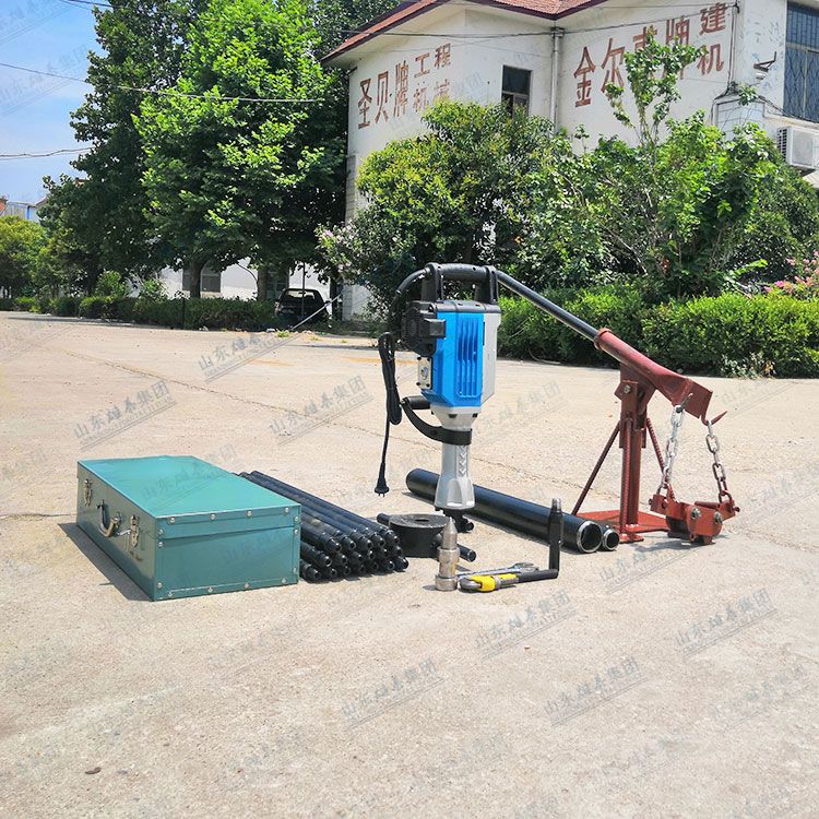 Environmental exploration sampling rig, small portable drilling rig, multiple soil and sand drilling machines