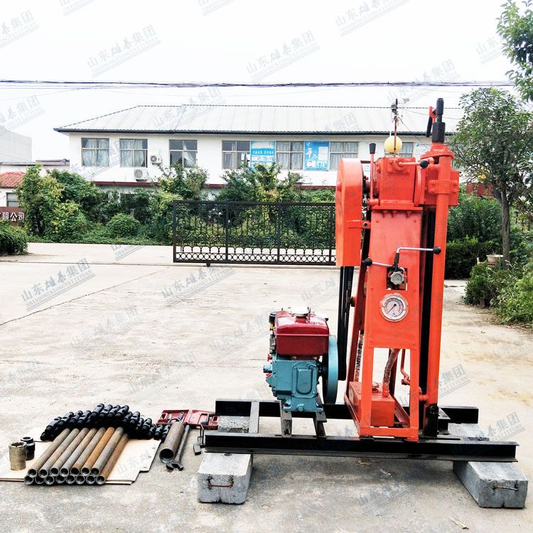 The use of core drilling rig